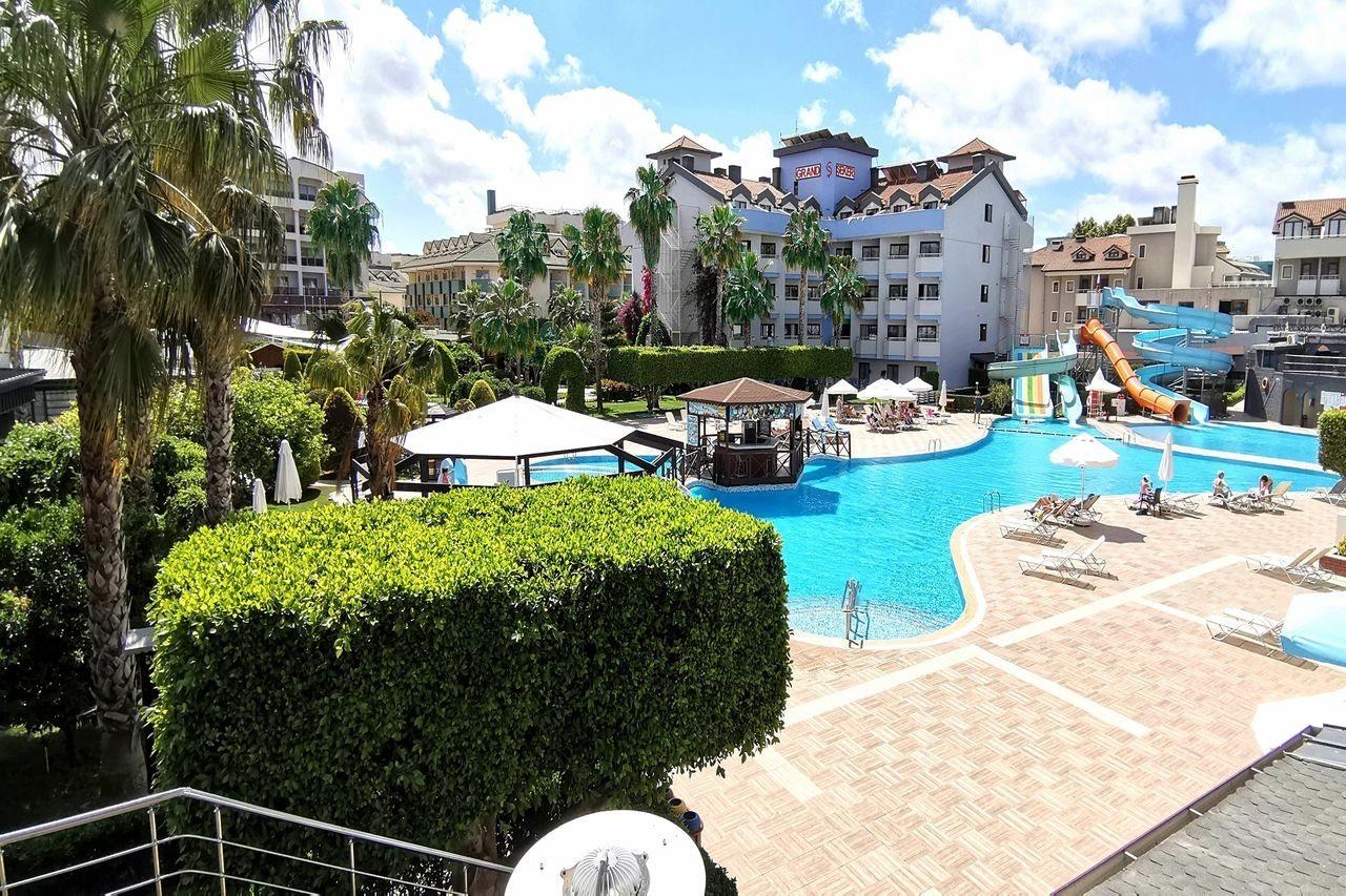 Grand Seker Hotel Сиде Экстерьер фото